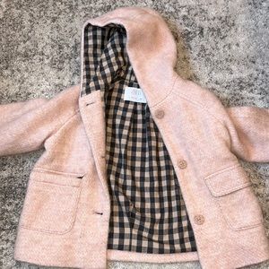 COPY - Zara toddler girls gingham coat 💕